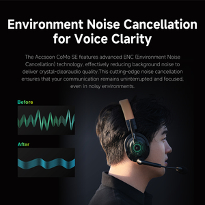 Accsoon Como Se 2.4ghz Full-duplex Ribbon Microphone Ear Wireless System Communication Como Se 2.4ghz Wireless - Product Image 2