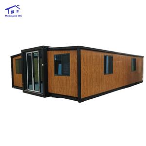 Casa contenedor de 20 pies, diseño modular expandible, acero + panel sándwich, impermeable y resistente a huracanes - Product Image 3