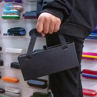 Étui en cuir PU souple personnalisé avec logo, pochette de conception personnalisée en gros, étuis pour lunettes de soleil, lunettes optiques et de lecture
