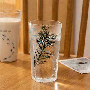 Tasse en verre borosilicate transparente, nouveau design poisson, minimaliste, pour café et lait au bureau - Product Image 3