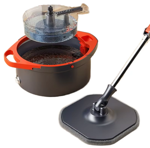 Con Sistema Separado de Limpieza de Agua Sucia con 2 Mopas Reemplazables, Juego de Mopa Giratoria y Cubeta MR.SIGA - Product Image 2