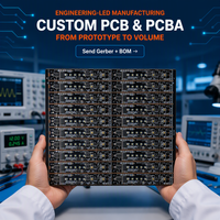 Carte de contrôle pour distributeur automatique de savon PCBA, OEM ODM, assemblage de circuits imprimés personnalisé, approvisionnement en composants, test fonctionnel SMT, marque MicoTech