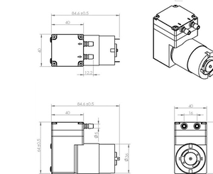 Bomba de vacío sin escobillas DC, precio directo de fábrica, gran oferta - Product Image 5
