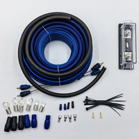 Kit complet de câblage d'amplificateur d'alimentation du fabricant professionnel calibre 4 AWG pour l'installation audio de voiture