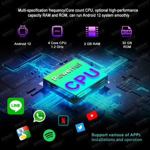 Autoradio Android pour Fiat 500 2007-2015 Noir avec Canbus Carplay Lecteur Android Autoestereos 7 pouces - Product Image 5