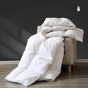 Одеяло, одеяло для отеля, пуховое одеяло из утиного гусиного пуха, одеяло из перьев, белые эндредоны