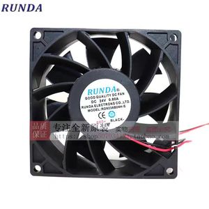 พัดลมระบายความร้อนรุนด้า ดีซี แฟน 9038 24V 0.80A สำหรับเครื่องเชื่อมอินเวอร์เตอร์ แชสซี - Product Image 1
