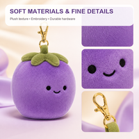 Peluche XDT AI Plum Character en polyester super doux, 11-30 cm, figurine de dessin animé mignonne, cadeau pour enfants, décoration de la maison, fête