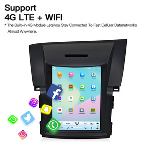 HFMidia Autoradio 10,4 pouces avec écran vertical, unité centrale multimédia vidéo Bluetooth pour Honda CR-V 2.4 2012-2015, lecteurs auto CarPlay sans fil - Product Image 6
