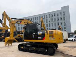 Excavadora Usada Mediana 320D de Fácil Mantenimiento con Orugas de Acero, Apta para el Mercado de Construcción Global, Motor Original - Product Image 2