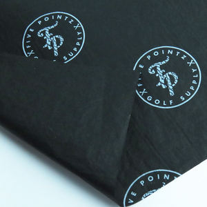 Logo de marque personnalisé imprimé en couleur emballage cadeau papier de soie anti-humidité - Product Image 3