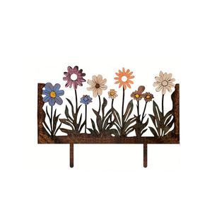 <span class=keywords><strong>Décoration</strong></span> <span class=keywords><strong>de</strong></span> jardin en forme <span class=keywords><strong>de</strong></span> fleurs sauvages pour l'aménagement paysager extérieur, la pelouse, le patio et les allées - Product Image 1