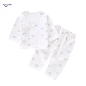 Hao Baby Pure Cotton Underwear Clothing Newborn Baby Summer Spring Autumn 0-3 Months Baby Clothes Set