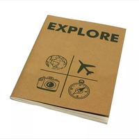 Recyclage brun papier cahier vierge en gros note pad