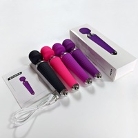 Womens Sexy Shop Leistungs starker vibrierender Klitoris stimulator G-Punkt-Massage gerät Erotischer Mini-Zauberstab Vibrator Sexspielzeug für Erwachsene