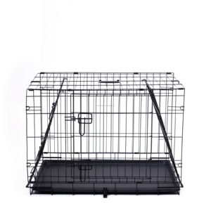Wholesale Factory Foldable Collapsible Metal <strong>Stacked</strong> Luxury Modern Large Breed Dog <strong>Cage</strong> Steel <strong>Wire</strong> Pet Crate Portable - Product Image 1