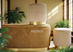 Ghế đệm nhung tiết kiệm không gian đa năng có ngăn chứa đồ, bộ 3 ghế, mọi màu sắc, ghế dài có ngăn chứa đồ, ghế đôn - Product Image 3