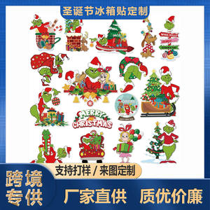 Pegatinas Reflectantes Personalizadas de Grinch para Coche, Imanes para Refrigerador y Coche - Product Image 5