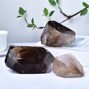 Fabrikanten Leveren Onregelmatige Rokerige Kwartskristal Geometrische Natuurlijke Ruwe Steen Grote Graansteen - Product Image 5