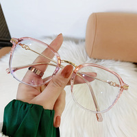 MK24041503 Gafas de Lectura con Filtro de Luz Azul para Computadora, Montura Cuadrada Retro, para Mujeres Mayores, Venta al Por Mayor