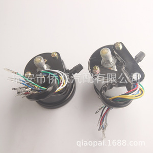 Velocímetro y Odómetro para Motocicleta, 120 Km/H, Negro, Metálico, para Tablero de Instrumentos, para Motocicletas Todoterreno, Mejora y Reequipamiento - Product Image 3