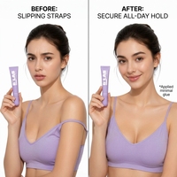 Nouveautés : Colle corporelle hypoallergénique douce pour la peau, résistante à l'eau, sans traces blanches, pour danseurs, adhésif corporel pour maintenir les vêtements en place