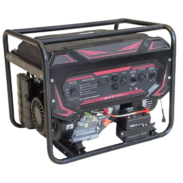 YHS High Quality 220V/230V 5kva 8kva 10kva Gasoline Digital Inverter Generators Remote Start Portable Home Use