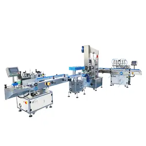 Drink Liquid Filling And Capping Machine Water Filling Line For Small Factory Automatic Water Filling Packing Production Line