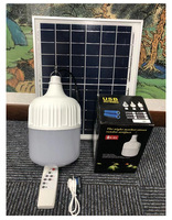 Ampoule LED solaire extérieure IP67 avec fonction de charge d'urgence pour marché nocturne, camping, éclairage routier, conforme aux normes transfrontalières, jardin
