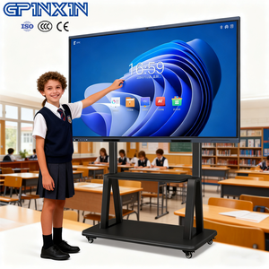 55 65 75 ~ 110 inch bảng trắng thông minh tích hợp phần mềm bảng trắng-Bảng Trắng Thông Minh Kỹ thuật số hệ thống kép cho trường học/lớp học - Product Image 1