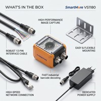 Escáner de Código de Barras Industrial de Montaje Fijo con IA, Lector de Códigos DPM para Trazabilidad en Electrónica Automotriz