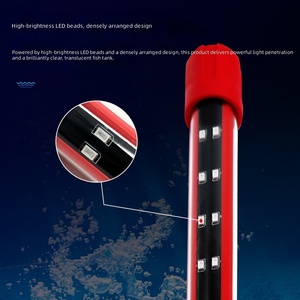 Iluminación LED para Acuarios que Mejora el Color, Tubo de Luz Impermeable para Peceras de Arowana y Pez <span class=keywords><strong>Loro</strong></span>, <span class=keywords><strong>Peces</strong></span> Ornamentales, Múltiples Opciones de Alimentación - Product Image 4
