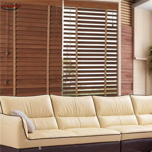 Stores en <span class=keywords><strong>bois</strong></span> de paulownia en tilleul de haute qualité Stores de couleur en <span class=keywords><strong>bois</strong></span> naturel La couleur des lamelles peut être personnalisée - Product Image 1