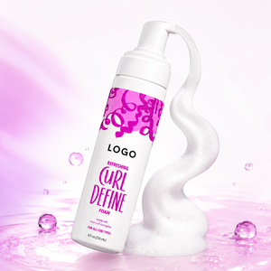 Espuma Definidora de Rizos Refrescante al por Mayor, Mousse Capilar Ligero y Esponjoso con Complejo de Arroz para Rizos, Fijación Suave y Acariciable, 8 fl oz - Product Image 1