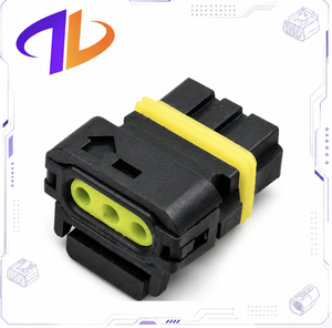 Boîtier de connecteur automobile étanche à 3 broches de type domestique avec garantie de qualité pour prise femelle et terminal de raccordement - Product Image 2