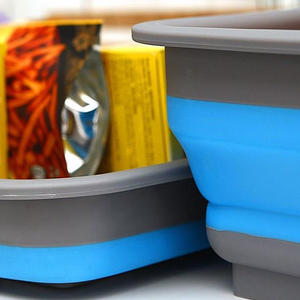 Bol de lavage pliable pour voyage en plein air, baignoire à vaisselle pliable Pop, bassin de lavage pliable, Camping caravane gain de place - Product Image 6