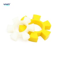 Roue hexagonale en caoutchouc, coussin de fleur de prunier, accouplement bloc élastique, coussin de pompe à eau, coussin de choc, polyuréthane 6 angles T typ