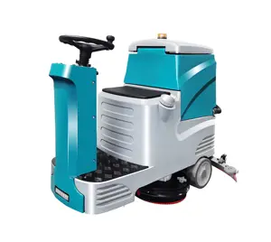 2023 hot sale ironbee JB75 commercial industrial mini dual brush ride on floor scrubber with CE