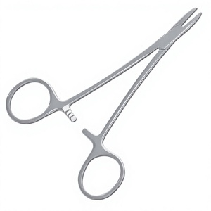 Porte-aiguille chirurgical, forceps hémostatique manuel en acier inoxydable, instrument médical de classe I certifié CE - Product Image 4