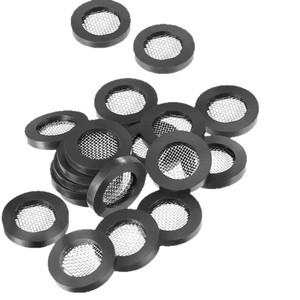 Kit lavacristallo universale per doccia in acciaio inox e guarnizioni sigillanti in gomma per rubinetto/soffione per riparazione perdite 20 pezzi - Product Image 2