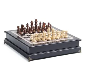 High-grade Chess Wooden Ornaments Adult Children Students Puzzle Chess