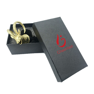 Cabeza de ciervo de aleación de Zinc, cabeza de oveja de Metal dorada, vertedor de vino y acero inoxidable para boquilla de licor - Product Image 2