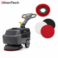 Mesin Pencuci Lantai Bertenaga Baterai T2B dengan Sikat 330mm, Lebar Squeegee 420mm, Tangki Larutan 18L, Tangki Penampung 20L