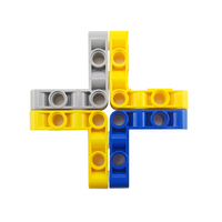 Connecteur de poutre mécanique épaisse de qualité supérieure, pièces de rechange pour blocs de construction MOC, vente en gros multicolore, référence 507222