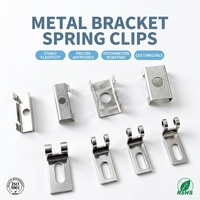 Clips à ressort, supports et fixations en métal sur mesure, fabrication OEM de précision