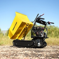 AUSTTER CE OEM 500kg Benzinmotor angetriebener Kettenrad-Klein transporter Mini dumper