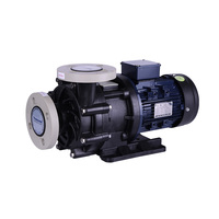 Pompe centrifuge chimique magnétique en plastique résistant aux acides et aux alcalis, pompe de dosage pour hypochlorite et acide sulfurique