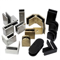 Aleader – Quincaillerie en acier inoxydable pour balustrade en verre – Fixation moderne pour escalier et balcon, résistante à la rouille, installation facile