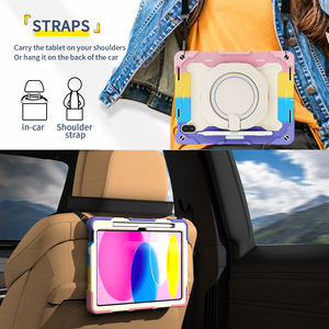 Custodia per Tablet in Silicone 2025 calda per <span class=keywords><strong>iPad</strong></span> 11th/10th Gen da 10.9 pollici <span class=keywords><strong>con</strong></span> <span class=keywords><strong>penna</strong></span> 2022 custodia antiurto <span class=keywords><strong>con</strong></span> tracolla - Product Image 6