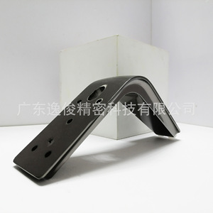 Aluminum Alloy L Shaped <b>Sofa</b> <b>Legs</b> 135Mm Graphite Minimalist Heavy Duty Furniture Support <b>For</b> Cabinet And <b>Sofa</b> - Product Image 5